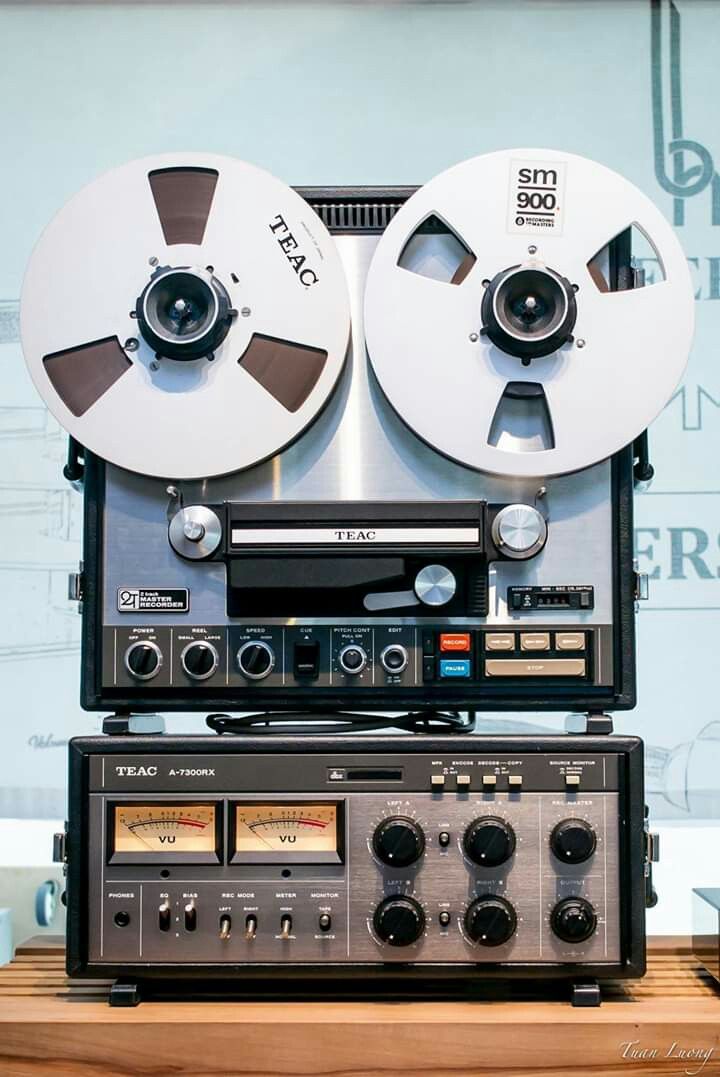A vintage TEAC reel-to-reel tape recorder, a symbol of the recorded sermon archive